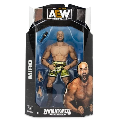 All Elite Wrestling AEW Miro Action Figure Unmatched Collection Figure - Series 1