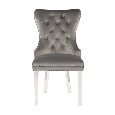 Plata Import Boyel Chair in Grey