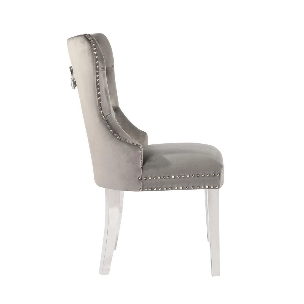 Plata Import Boyel Chair in Grey