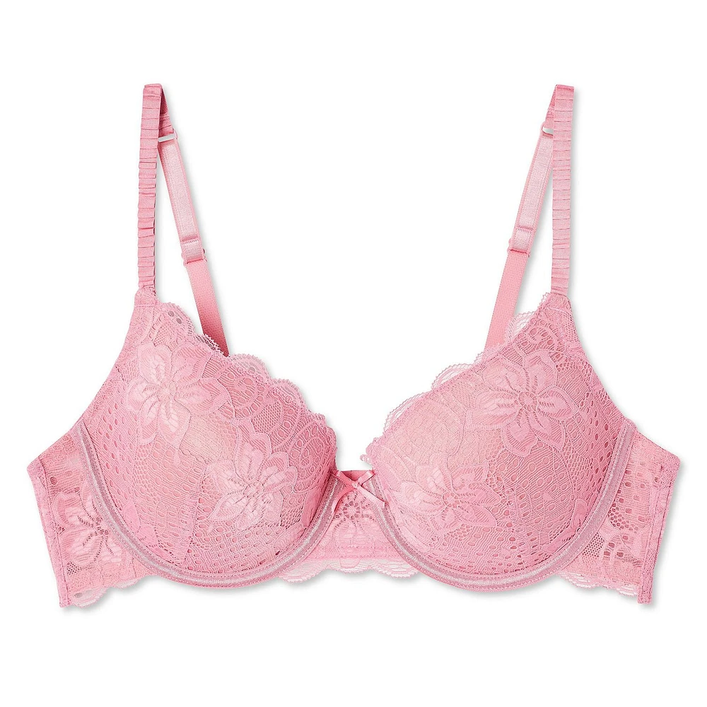 Soutien-gorge à coques en dentelle George pour femmes Tailles 34B-40D