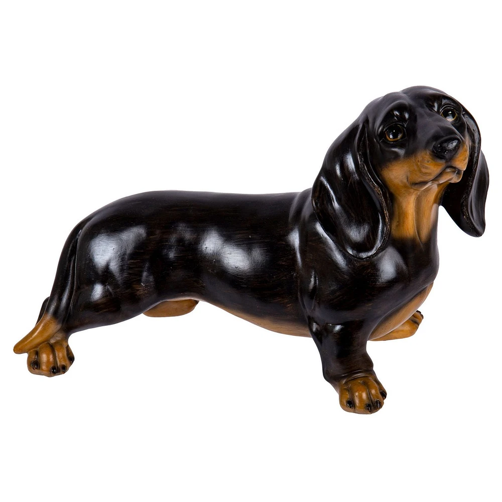 Truu Design Decorative Polyresin Daschund Figurine