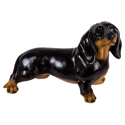 Truu Design Decorative Polyresin Daschund Figurine