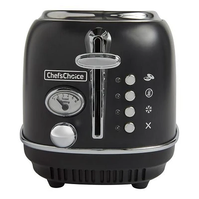 Chef's Choice Gourmezza 2-Slice Toaster, Matte Black