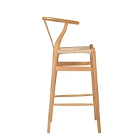 Tabouret Amalfi II (25") Fabriqué avec un cadre en bois massif ENSEMBLE DE 2