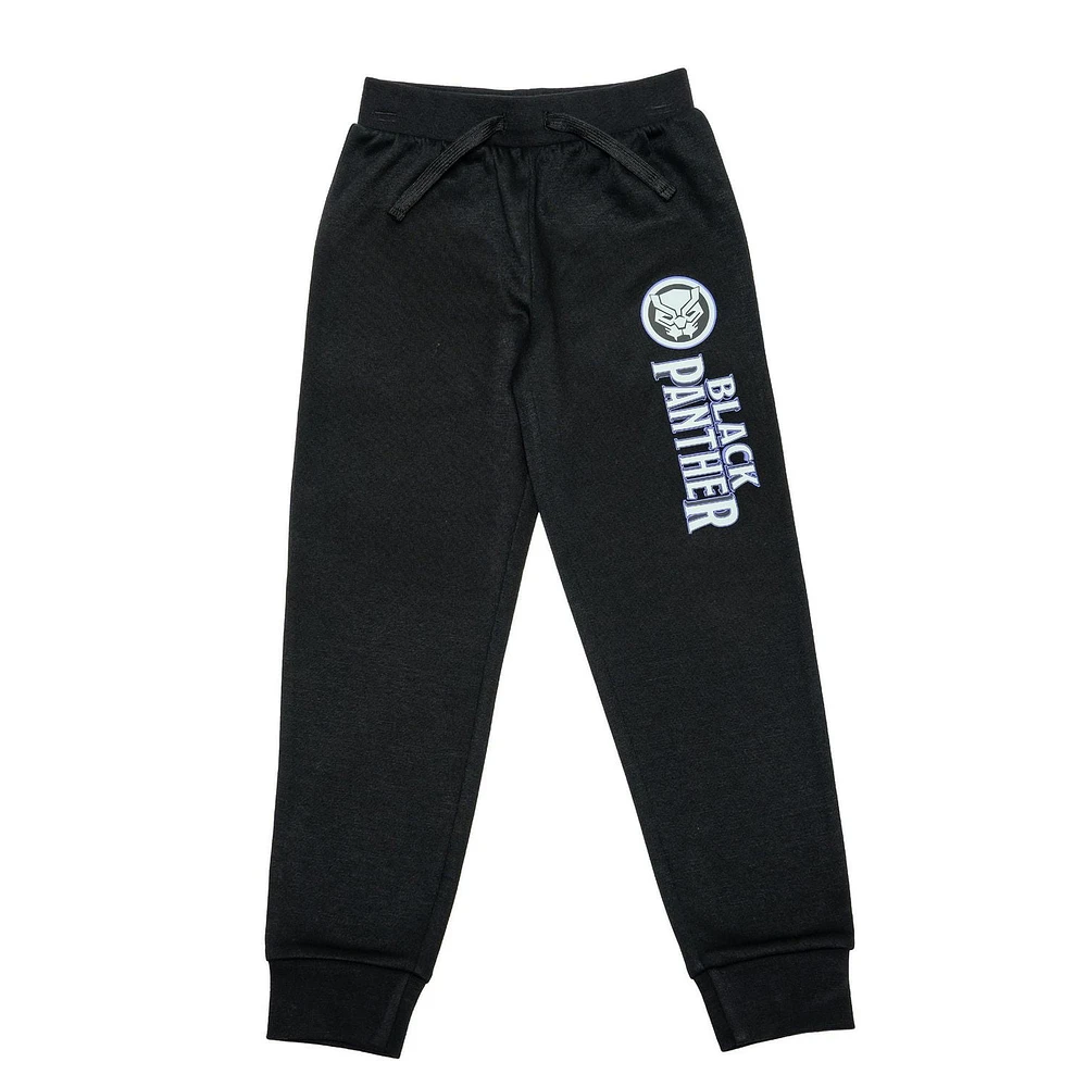 Marvel Black Panther Boys Logo Joggers