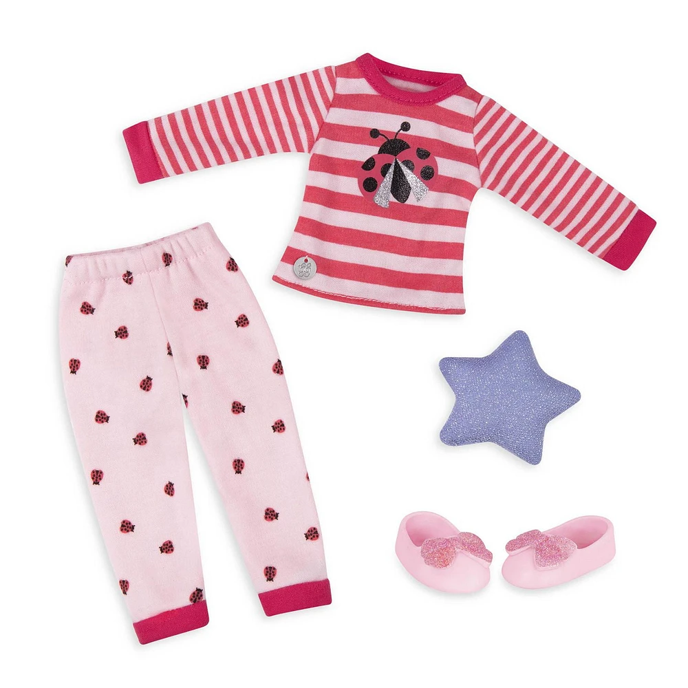 Glitter Girls Ladybug Shimmer! Pajama Outfit