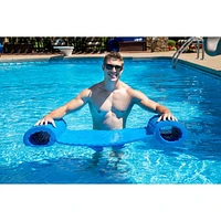 Drift and Escape Blue Luxury Water Hammock for Swimming Pools - Nbr Foam Rubber Flotation Device