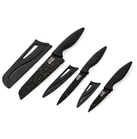 Thyme & Table Speckled Chef Knives, 3-Piece Set, Knife Set