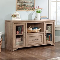 Sauder Rollingwood Storage Credenza, Brushed Oak, 431437