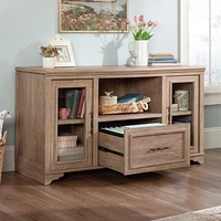 Sauder Rollingwood Storage Credenza, Brushed Oak, 431437