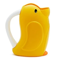 Munchkin Duckling Bath Rinser with Contouring Rim, Yellow, Shampoo Rinser