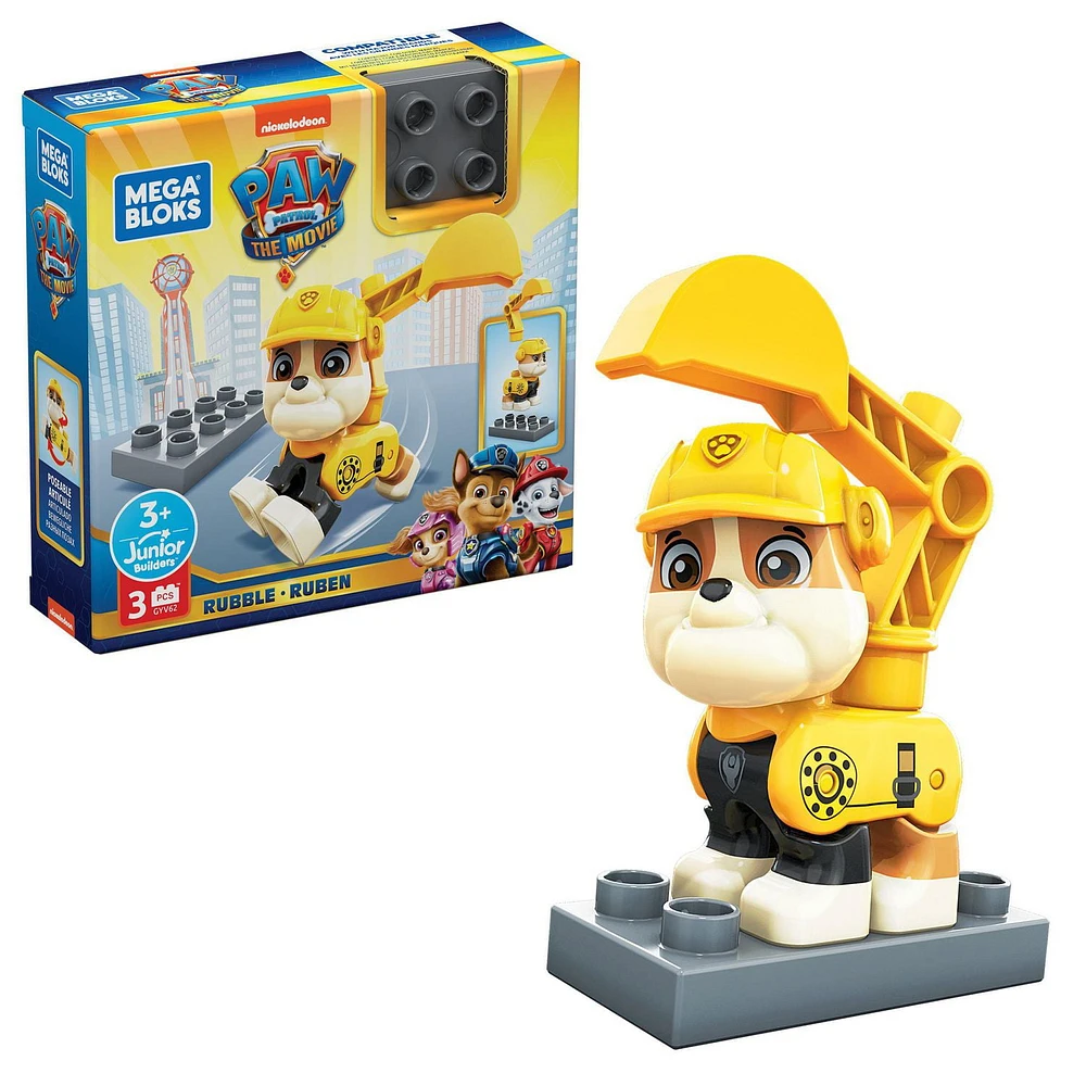 Mega Bloks PAW Patrol Rubble Building Set