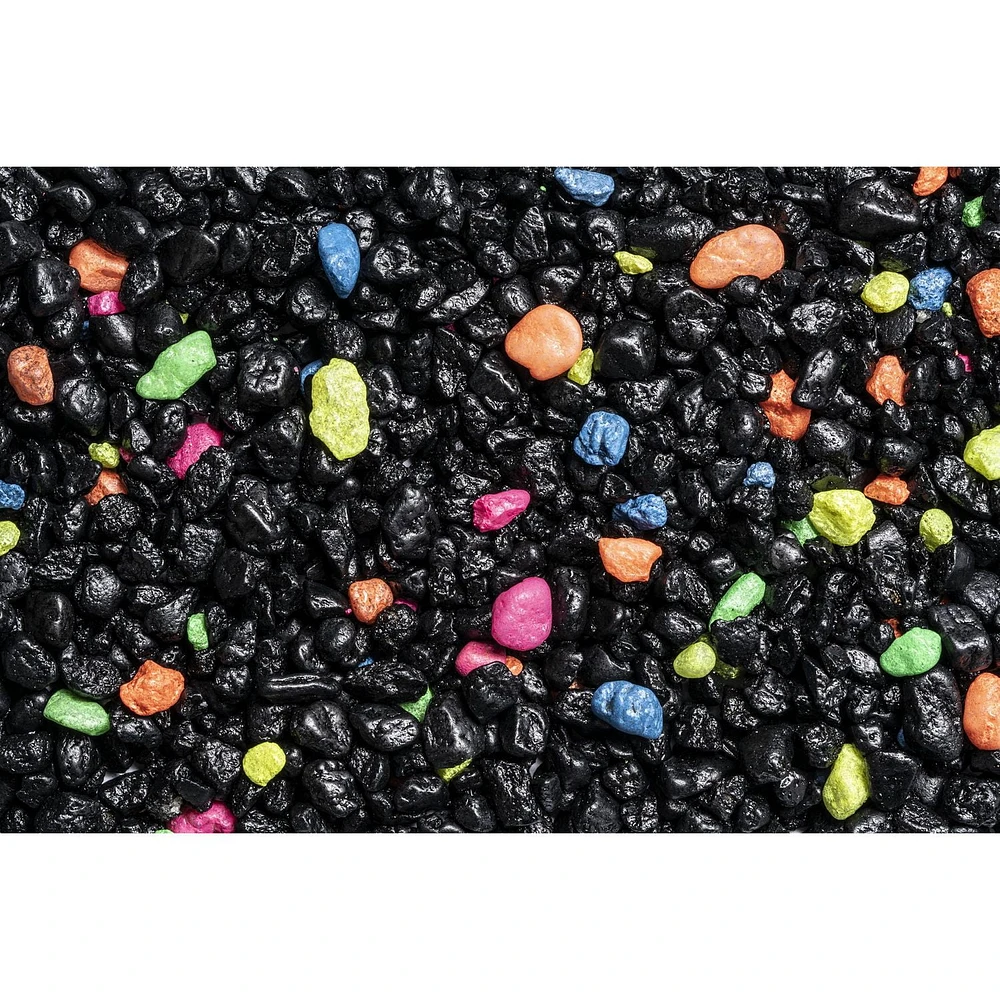 GloFish Aquarium Gravel Black Fluorescent