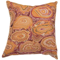 Homeport Stratigraphic Decorative Pillow