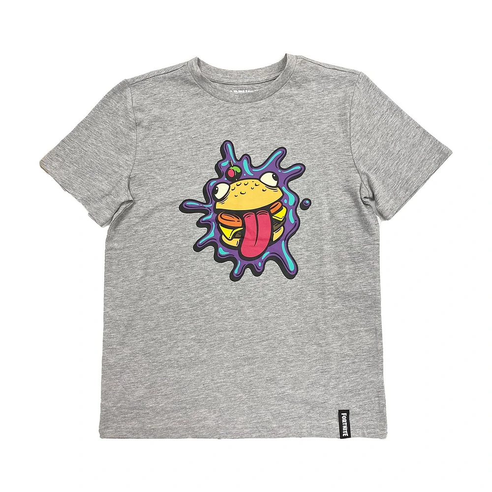 T-shirt à manches courtes Fortnite Burger pour garçons