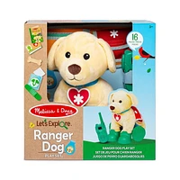 Melissa & Doug Let’s Explore R™anger Dog Plush with Search and Rescue Gear