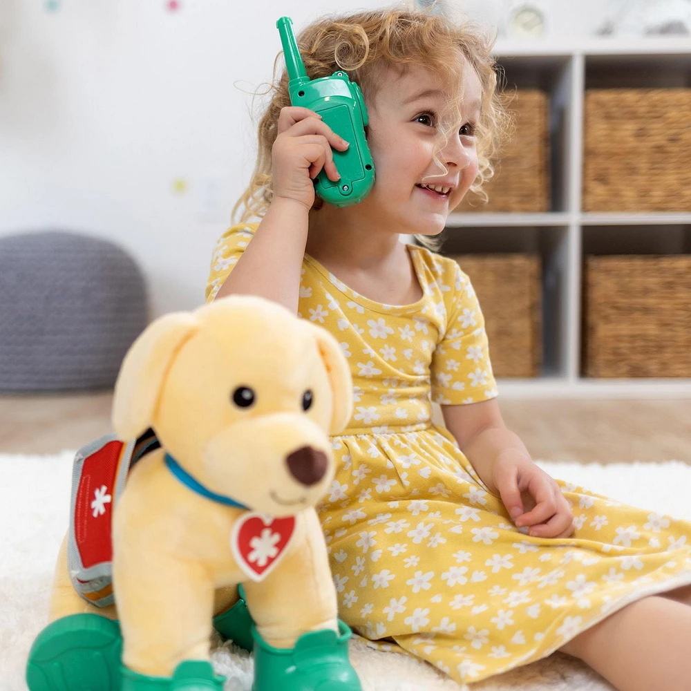 Melissa & Doug Let’s Explore R™anger Dog Plush with Search and Rescue Gear