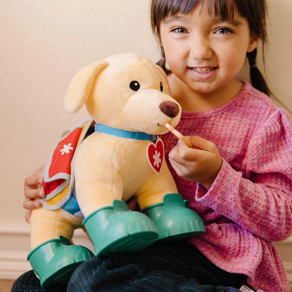 Melissa & Doug Let’s Explore R™anger Dog Plush with Search and Rescue Gear