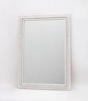 Birkin White Wash Mirror, 29X41"