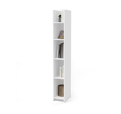 Bestar Small Space 10“ Narrow shelving unit in white