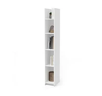 Bestar Small Space 10“ Narrow shelving unit in white