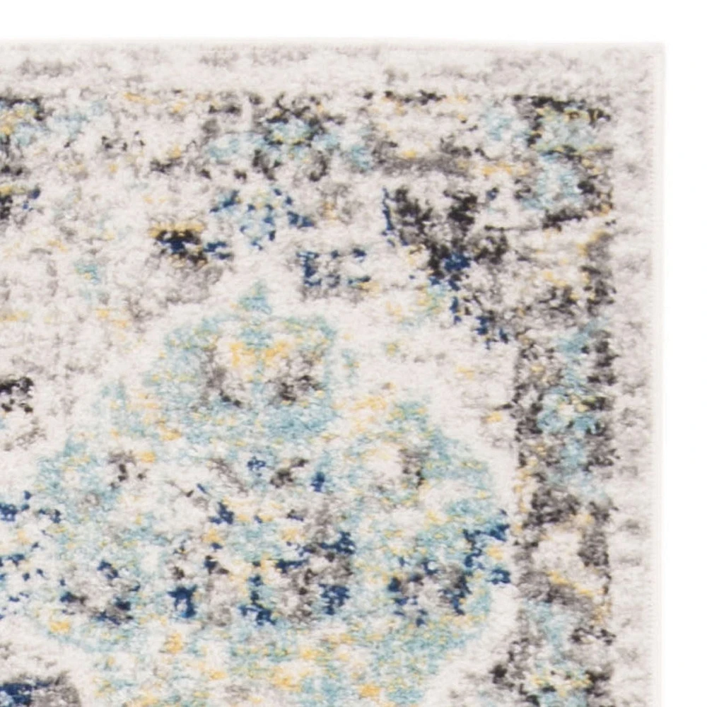 SAFAVIEH Madison Judith Geometric Floral Area Rug