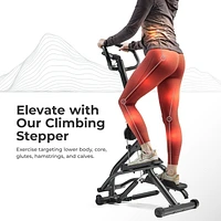 Sunny Health & Fitness Climber Stepper with Handlebar – SF-S021001