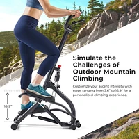 Sunny Health & Fitness Climber Stepper with Handlebar – SF-S021001