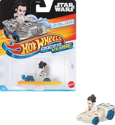 Hot Wheels RacerVerse Verse Rey 1:64 Scale Die-Cast Vehicle For Kids Ages 3+ Years