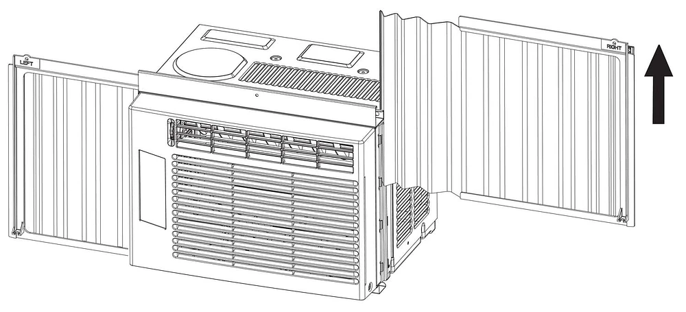 Tosot 6,000 BTU Window Air Conditioner in Black with Remote Control