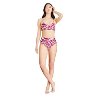 Bas de bain à taille haute George pour femmes