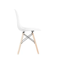 Heavenly Collection White Wood Chair SET OF 2