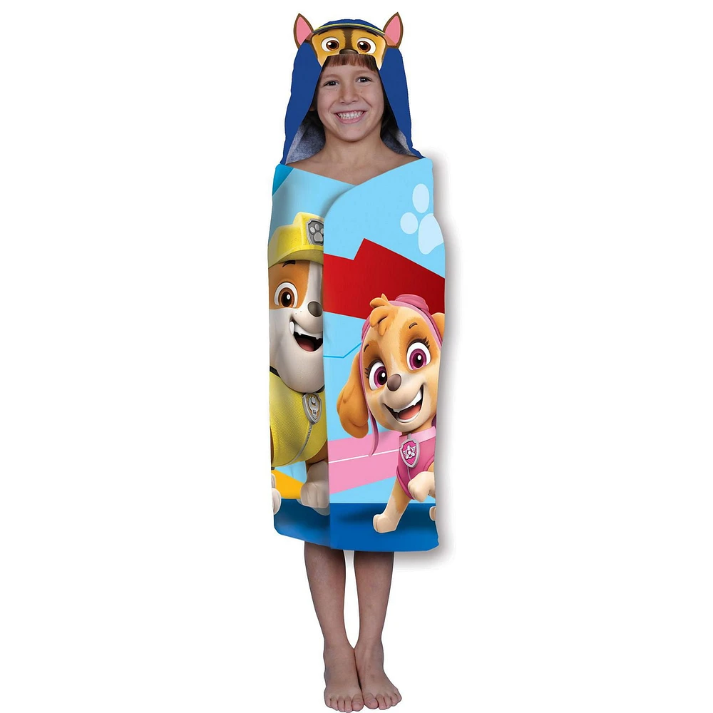 Paw Patrol "Rescue Repeats" Hooded Towel Wrap