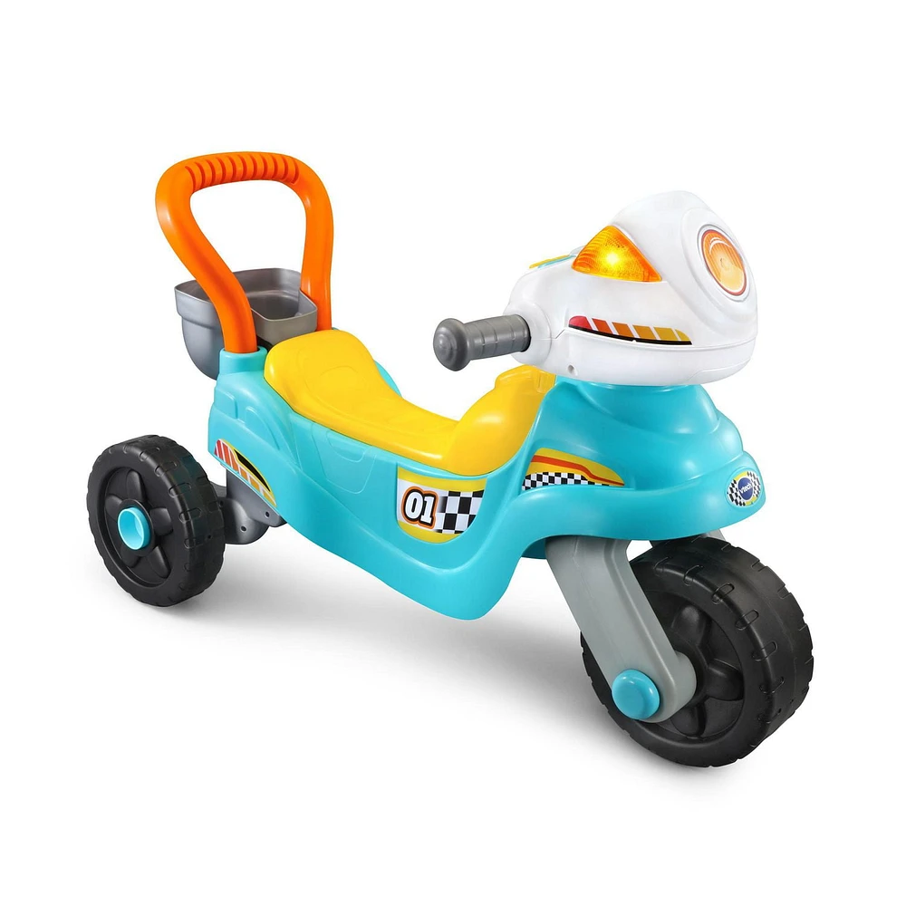 VTech 3-in-1 Step & Roll Motorbike - English Version - Walmart Exclusive, 12-36 Months