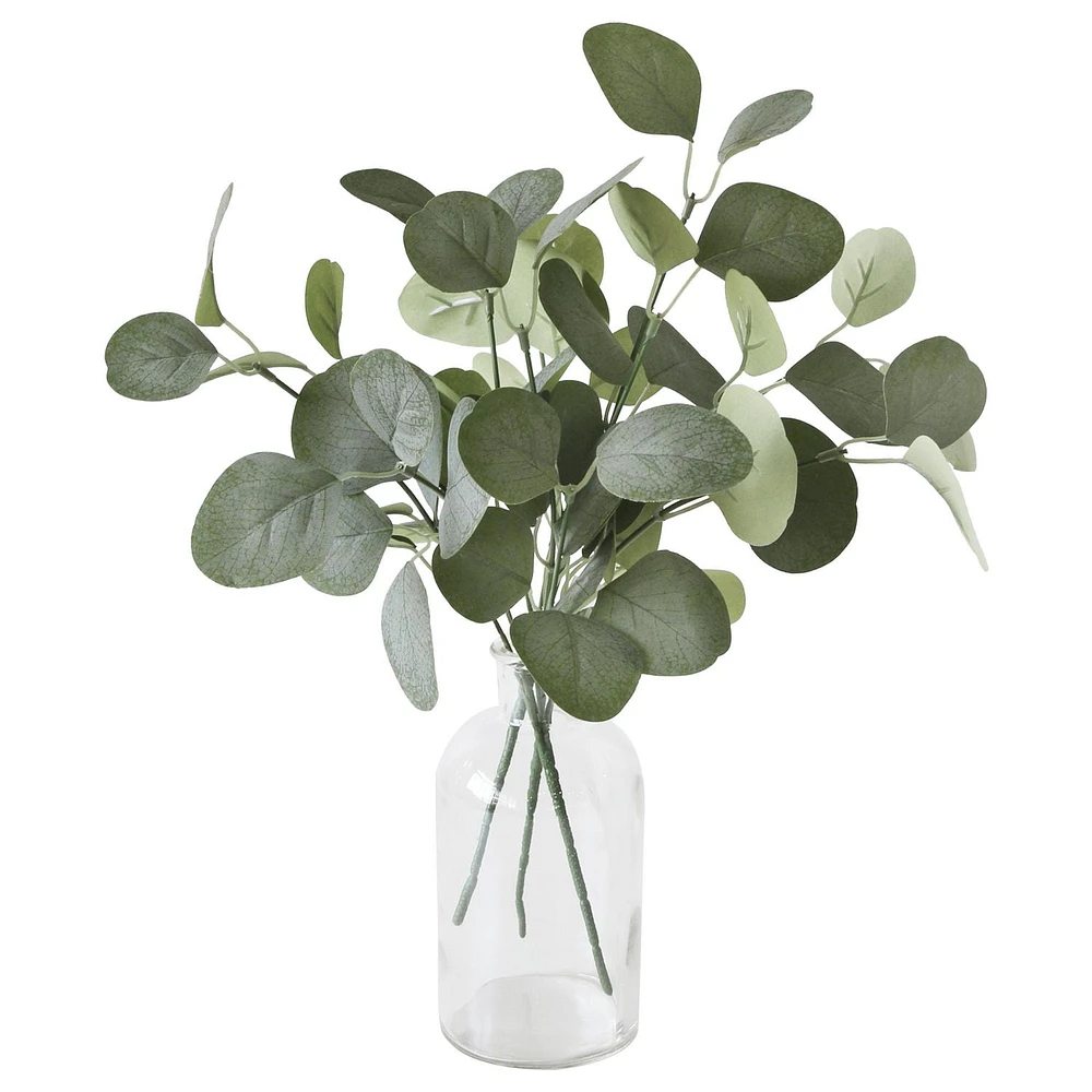 Mainstays Artificial Silver Dollar Eucalyptus Pick, 13 inch Height / 13-14 Gram