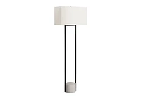 Monarch Specialties Lighting, 62"h, Floor Lamp, Black Metal, Ivory / Cream Shade, Contemporary