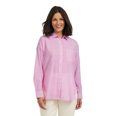 CHAPS STRIPE SHIRT, CHAPS STRIPE SHIRT