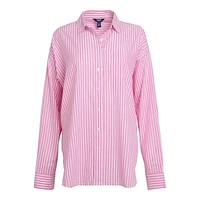 CHAPS STRIPE SHIRT, SHIRT