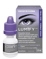 Gouttes oculaires antirougeur de LUMIFY