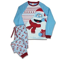 Rudolph the Red-Nosed Reindeer Matching Family Men's 2-Piece PJ Set