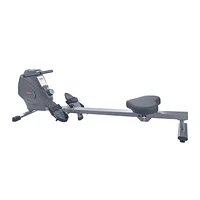 Sunny Health & Fitness Magnetic Rowing Machine Rower, LCD Monitor w/ Bottle Holder - Synergy Power Motion - SF-RW5801