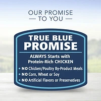 BLUE Delights Saveur de poulet grille pâté pour chiens de petite race 99g