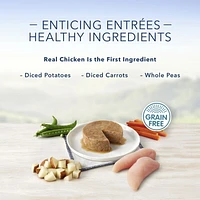 BLUE Delights Saveur de poulet grille pâté pour chiens de petite race 99g