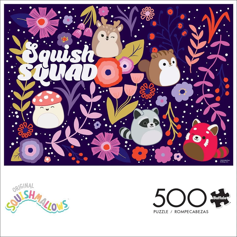 Buffalo Games - Squishmallows - Squish Squad - 500 Piece Jigsaw Puzzle