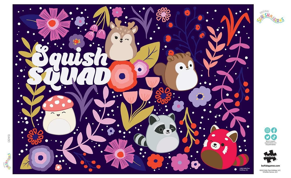 Buffalo Games - Squishmallows - Squish Squad - 500 Piece Jigsaw Puzzle