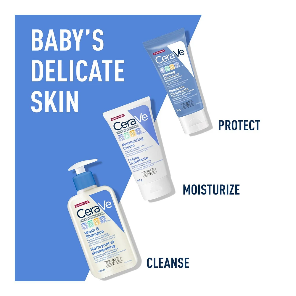 CeraVe Baby Moisturizing Cream, 142g, CeraVe Baby Moisturizing Cream