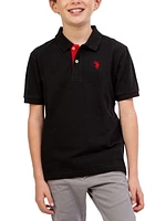 U.S. Polo Assn. Boy's Short Sleeve Polo Shirt, Boy's Short Sleeve Polo Shirt