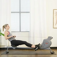 Sunny Health & Fitness Space Efficient Magnetic Rowing Machine - SF-RW5987