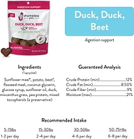 Shameless Pets Duck, Duck, Beet Upcycled Duck & Beet Flavoured Soft Baked Biscuits Dog Treats