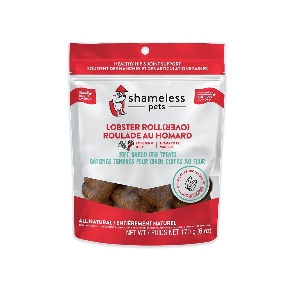 Shameless Pets Lobster Roll Soft Baked Biscuit Dog Treats